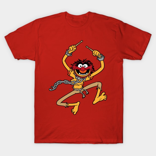 the wild drummer T-Shirt by tekiwalk